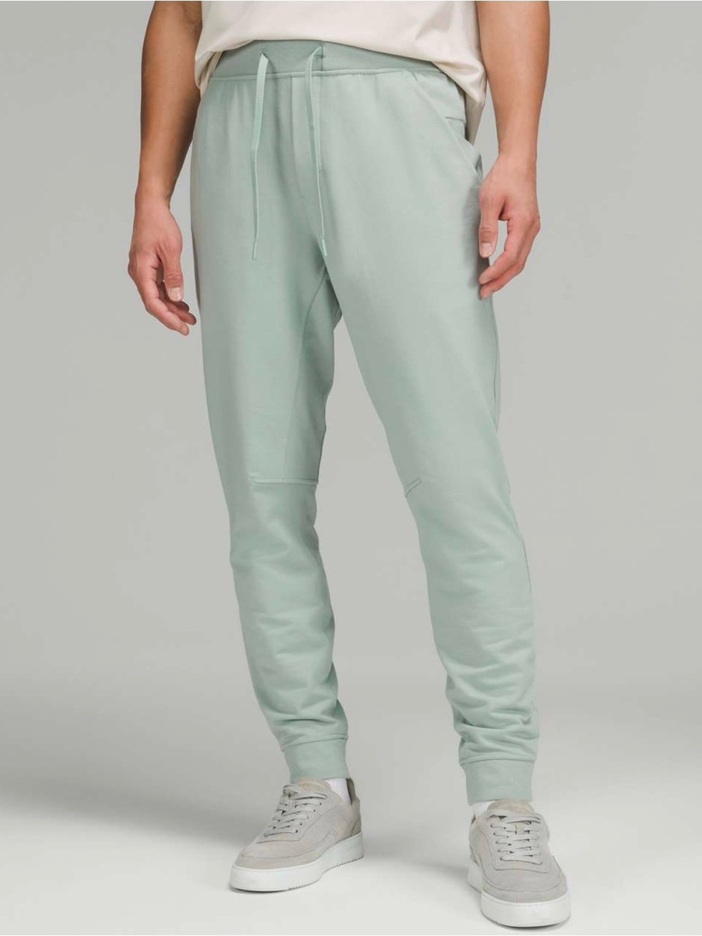 Lululemon City Sweat Jogger Silver Blue size Large